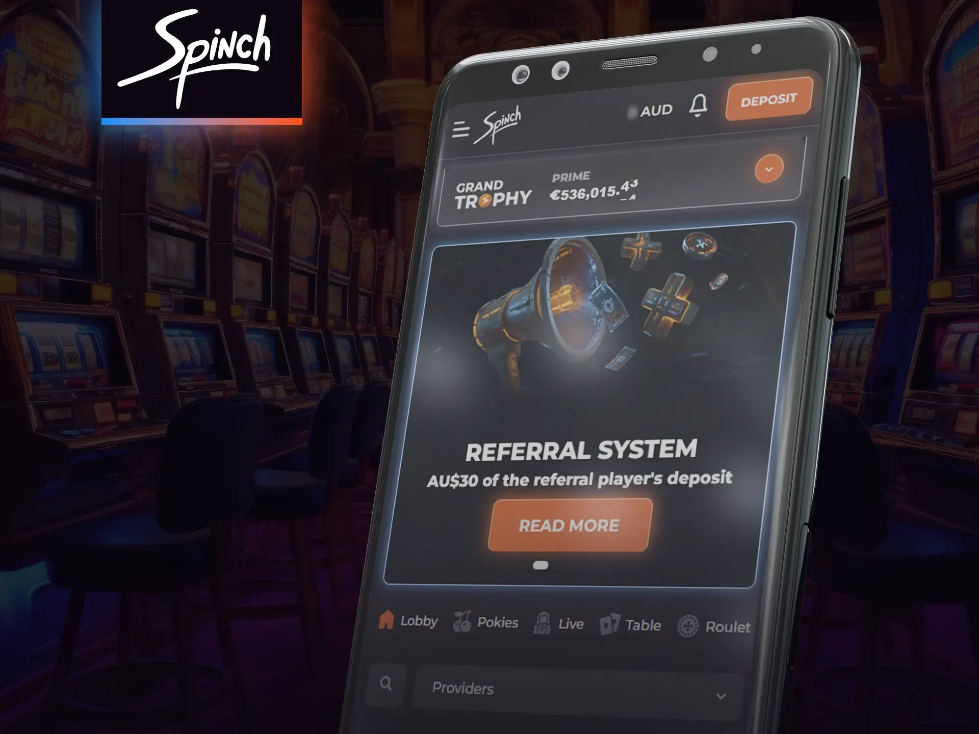 You can use the Spinch mobile website instead of downloading the app.