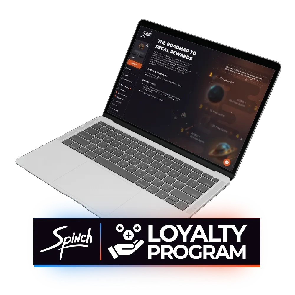 Find out how to join the Spinch loyalty program and earn money.