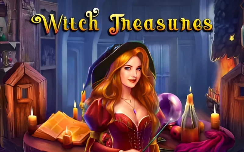 Try your luck with the Witch Treasures jackpot game on Spinch.