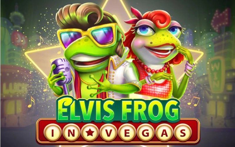 On Spinch you can play the Elvis Frog in Vegas slot.